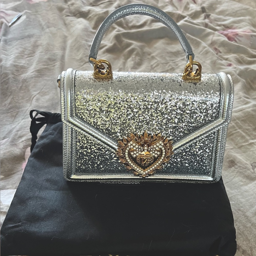 Dolce & Gabbana Silver Devotion tote bag